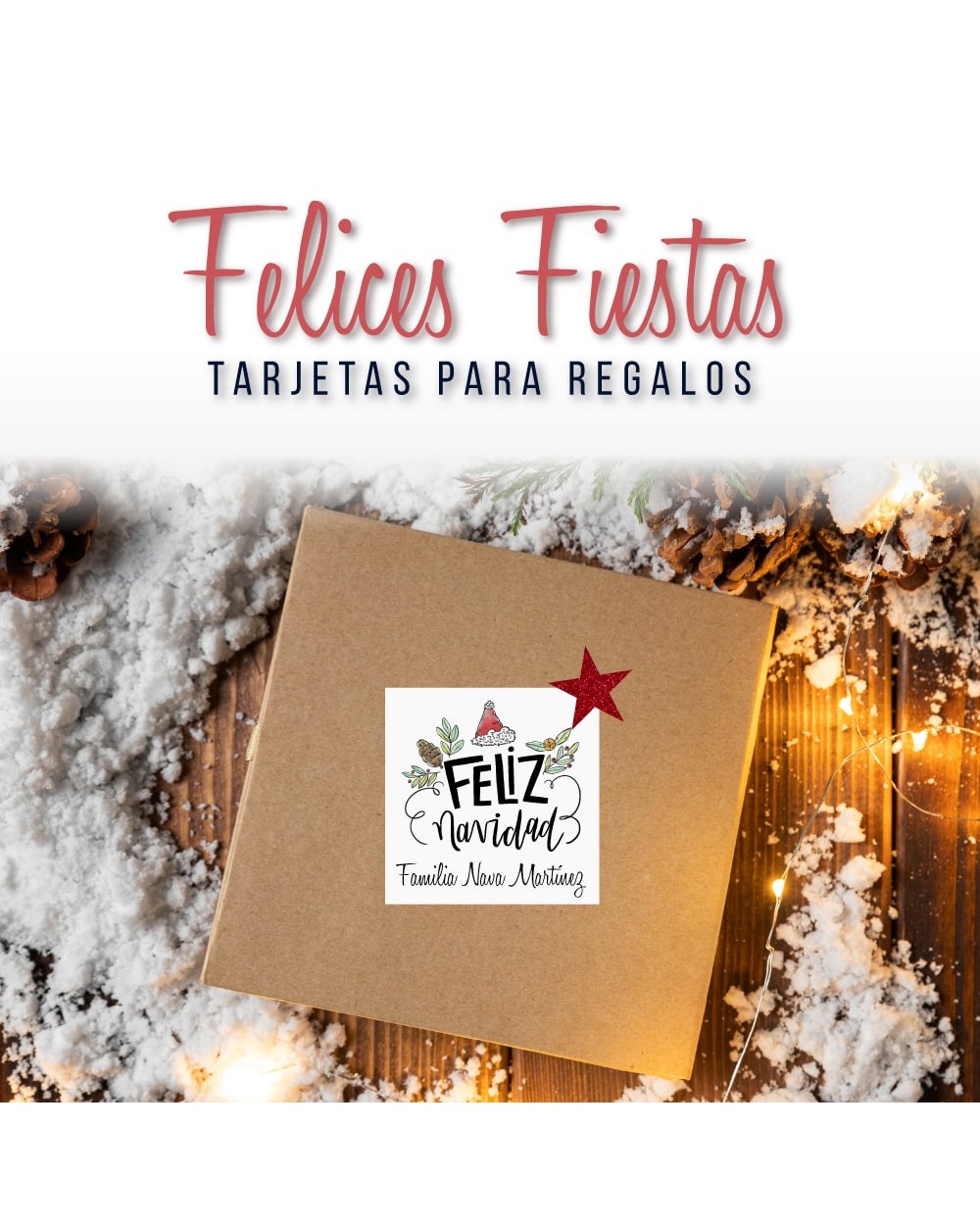 Navidad Tarjetas Felices Fiestas | Tarjetas Regalos Navidad Navidad Tarjetas Felices Fiestas | Tarjetas Regalos Navidad