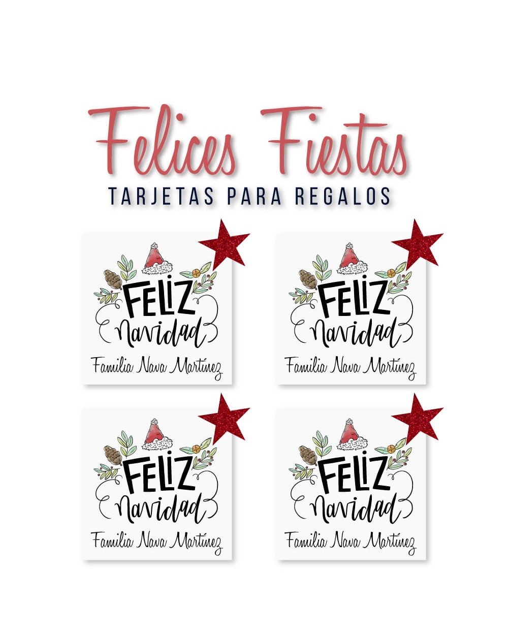 Navidad Tarjetas Felices Fiestas | Tarjetas Regalos Navidad Navidad Tarjetas Felices Fiestas | Tarjetas Regalos Navidad
