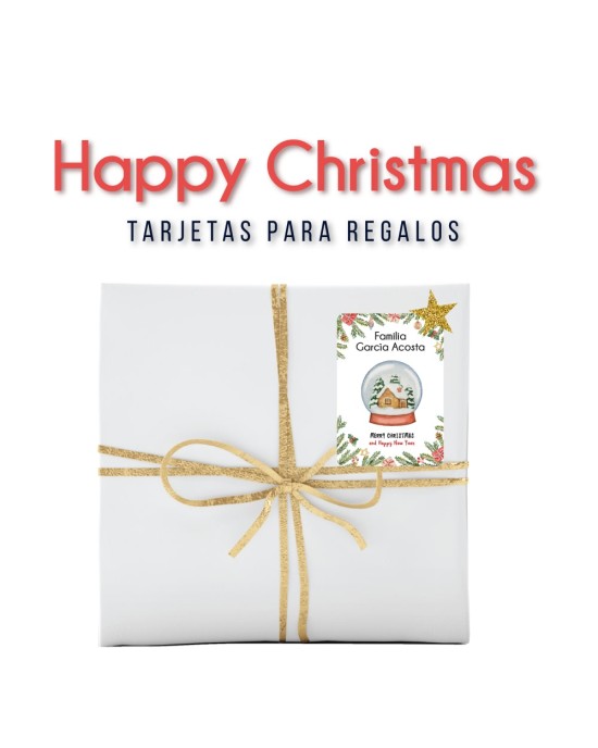 Navidad Tarjetas Happy Christmas | Tarjetas Regalos Navidad