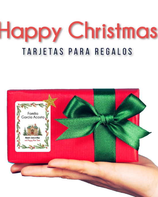 Navidad Tarjetas Happy Christmas | Tarjetas Regalos Navidad