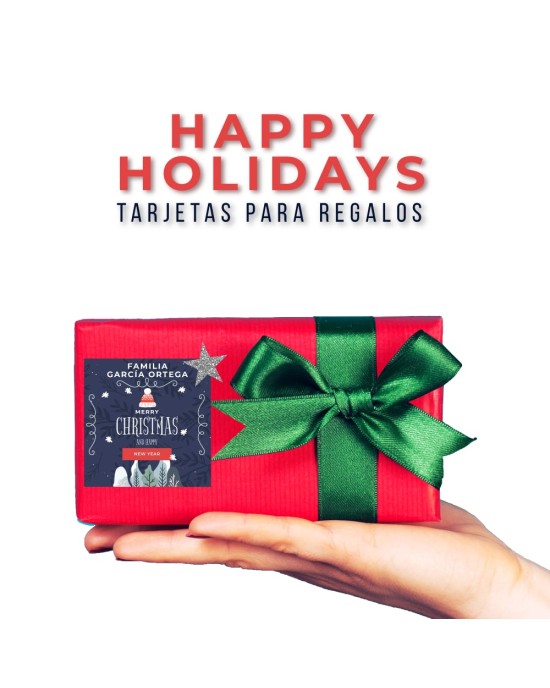 Navidad Tarjetas Happy Holidays | Tarjetas Regalos Navidad