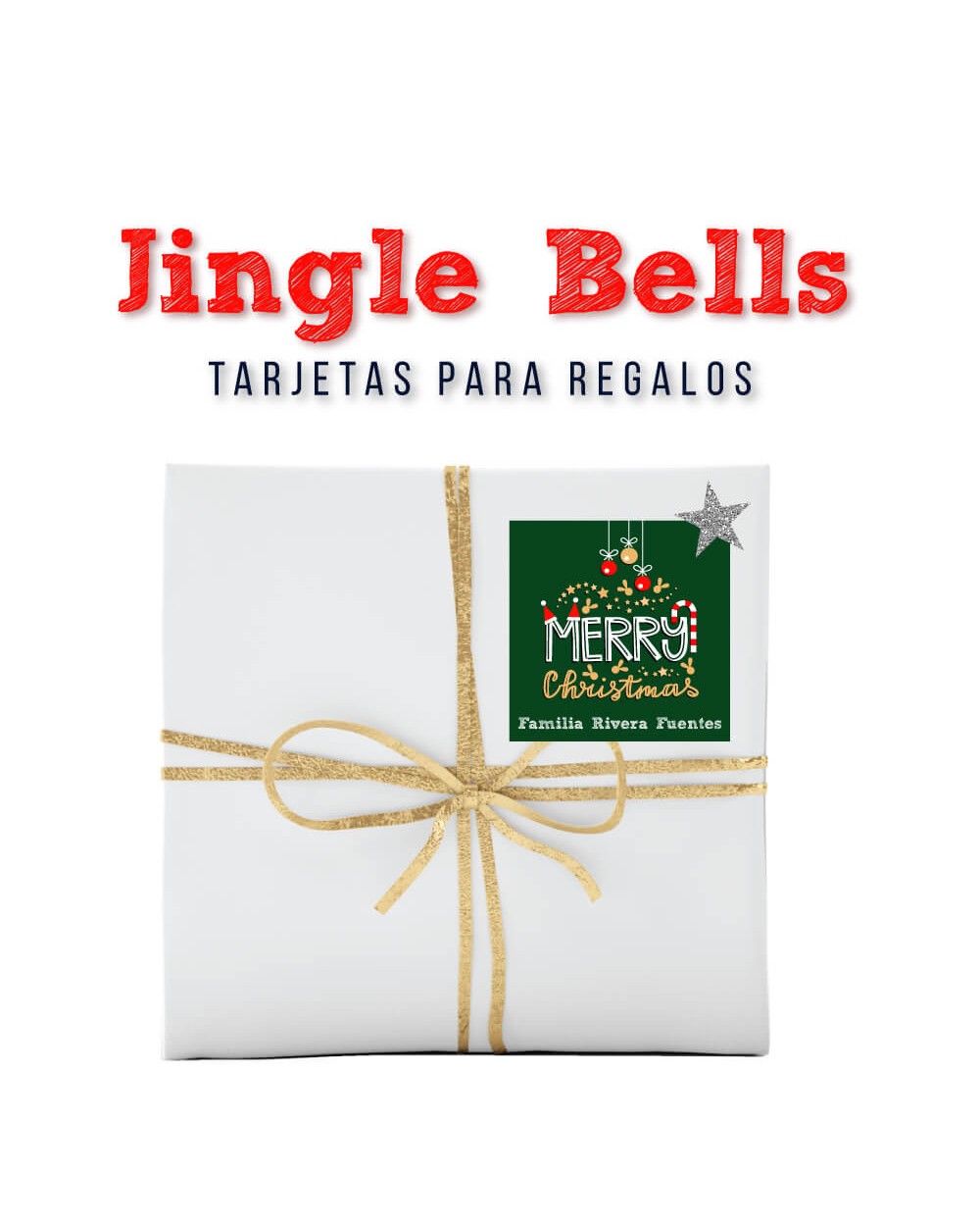 Navidad Tarjetas Jingle Bells | Tarjetas Regalos Navidad Navidad Tarjetas Jingle Bells | Tarjetas Regalos Navidad