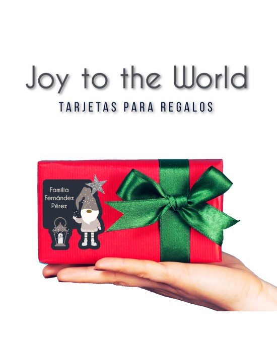 Navidad Tarjetas Joy to the World | Tarjetas Regalos Navidad