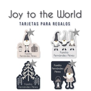 Navidad Tarjetas Joy to the World
