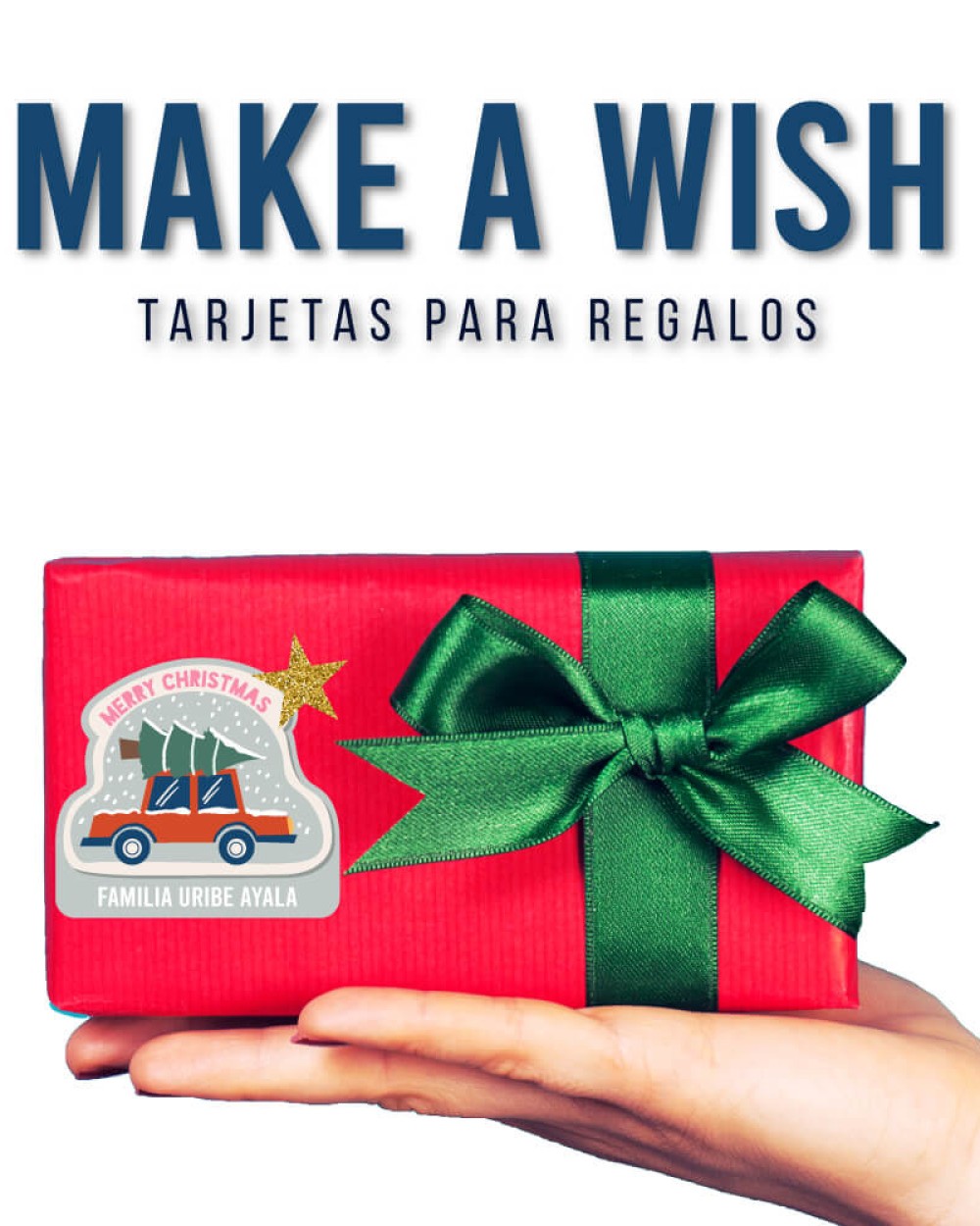 Tarjeta De Navidad 3D Para Esposa | Me To You, Wishing Well | Con Sobre | Oso Tatty Teddy