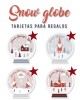 Navidad Tarjetas Snow Globe | Tarjetas Regalos Navidad