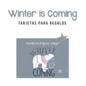 Navidad Tarjetas Winter is Coming