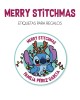 Navidad Etiquetas Merry Stitchmas | Etiquetas Regalos Navidad