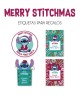 Navidad Etiquetas Merry Stitchmas | Etiquetas Regalos Navidad