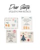 Navidad Etiquetas Dear Santa | Etiquetas Regalos Navidad