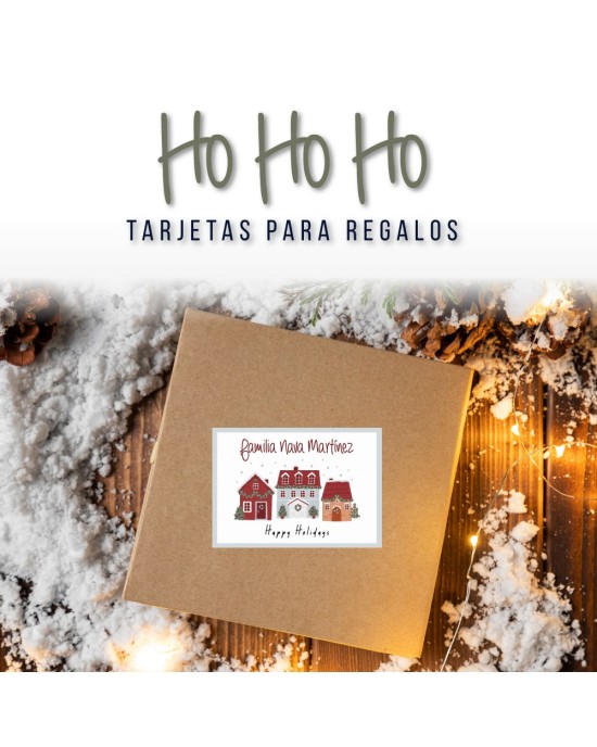 Navidad Etiquetas HoHoHo | Etiquetas Regalos Navidad