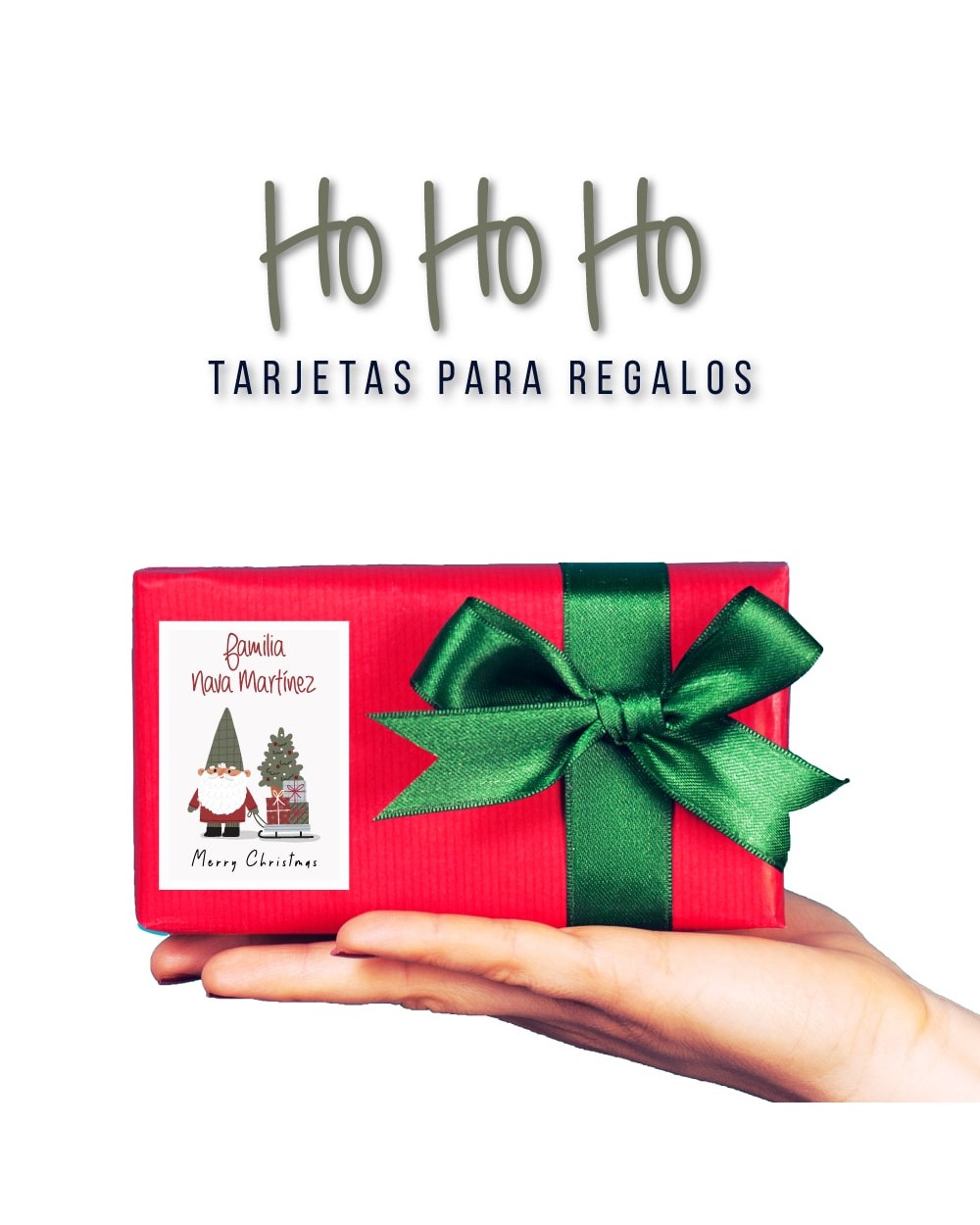 Navidad Etiquetas HoHoHo | Etiquetas Regalos Navidad