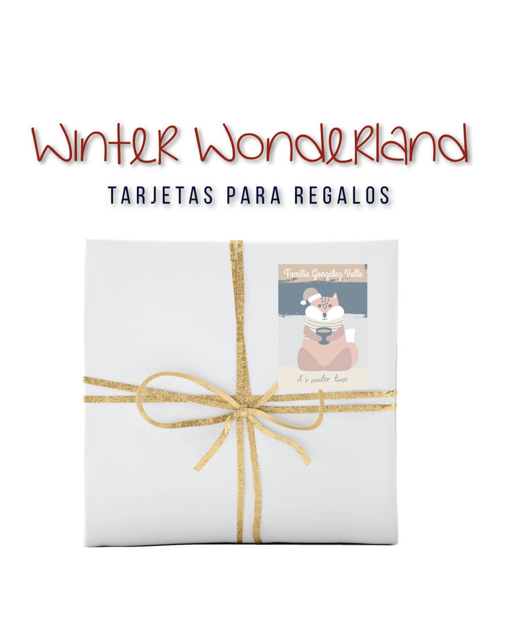 Navidad Etiquetas Winter Wonderland | Etiquetas Regalos Navidad Navidad Etiquetas Winter Wonderland | Etiquetas Regalos Navidad