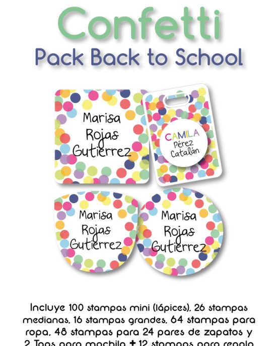 Pack Back to School Confetti