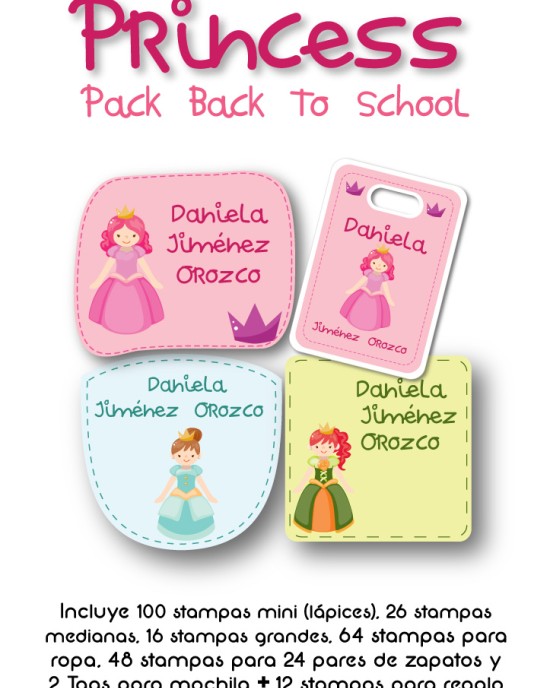 Pack Back to School Princess