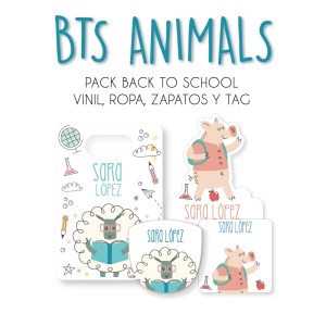 Pack Back to School Back To School Animals