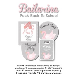Pack Back to School Bailarina