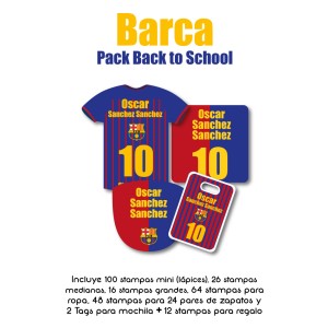 Pack Back to School Barca