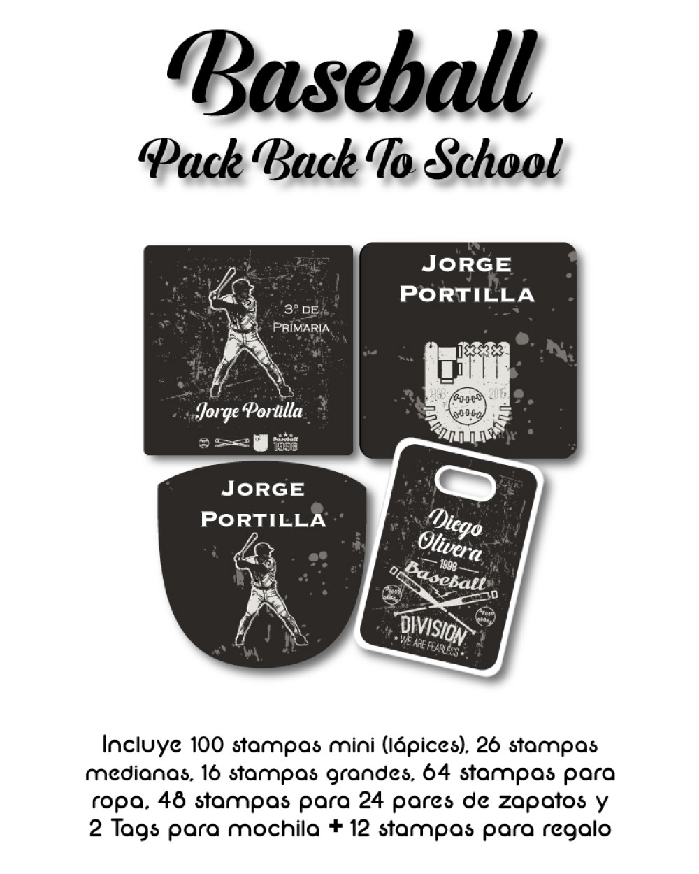 Pack Back to School Baseball-Pack Back To School