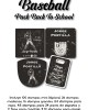 Pack Back to School Baseball-Pack Back To School