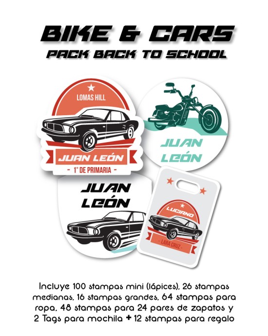 Pack Back to School Bike and Car-Pack Back To School