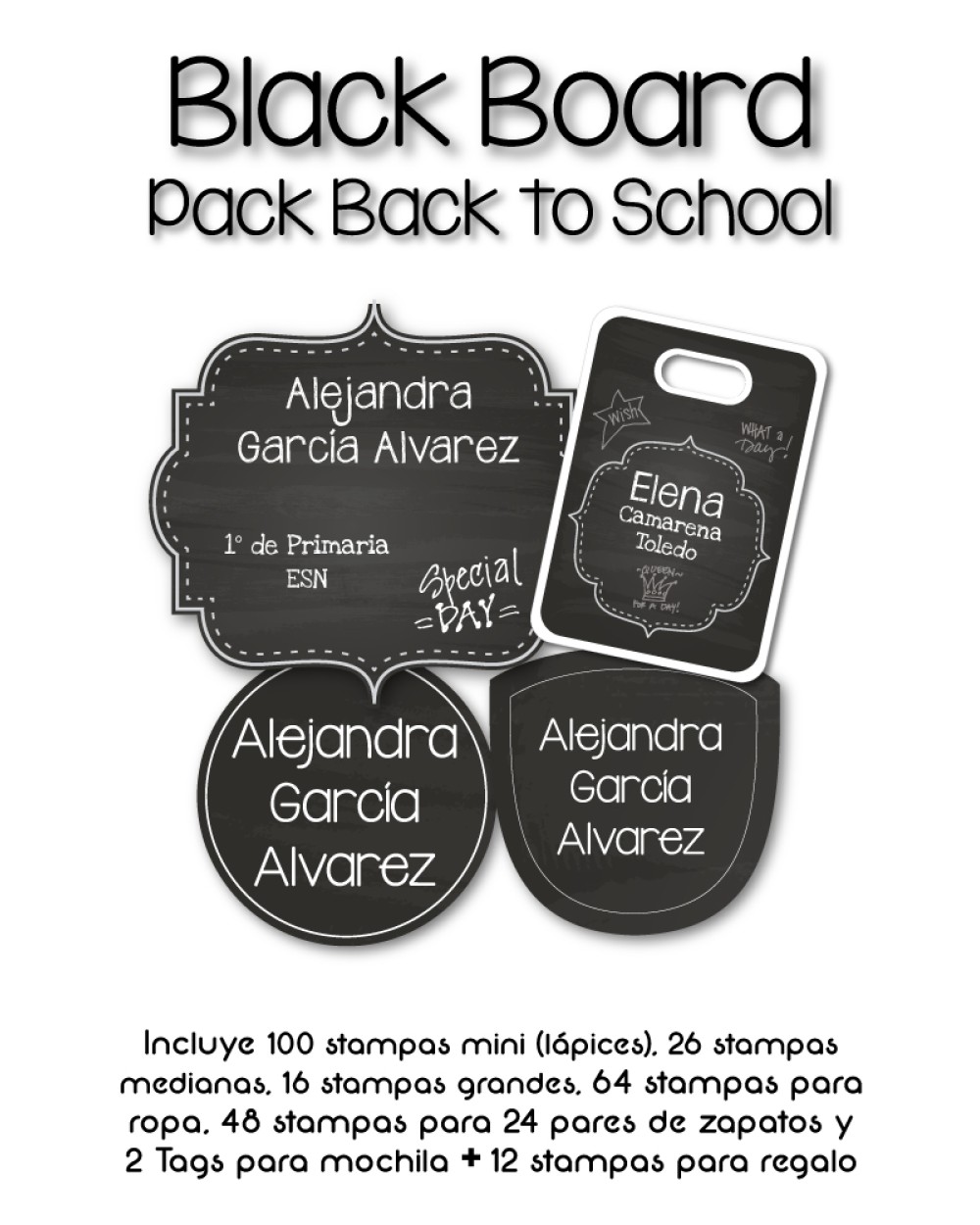Pack Back to School Blackboard-Pack Back To School Pack Back to School Blackboard-Pack Back To School