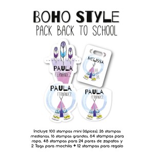 Pack Back to School Boho Style