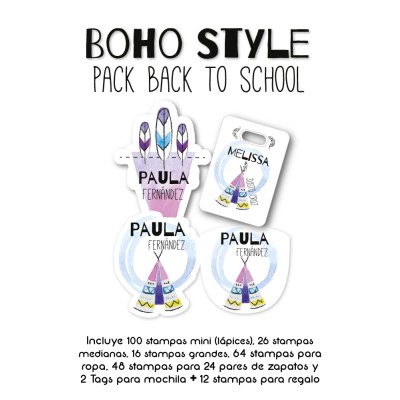 Pack Back to School Boho Style