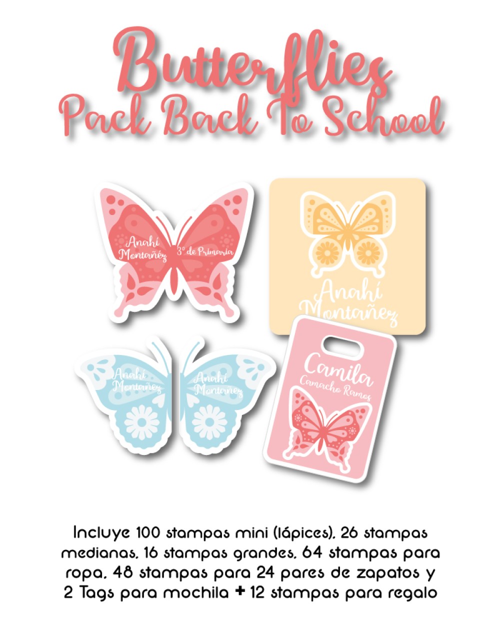 Pack Back to School Butterflies-Pack Back To School