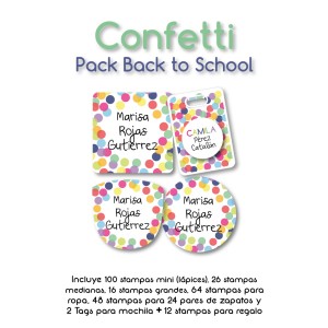 Pack Back to School Confetti