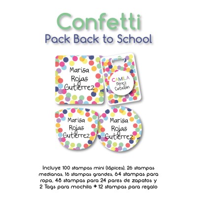 Pack Back to School Confetti