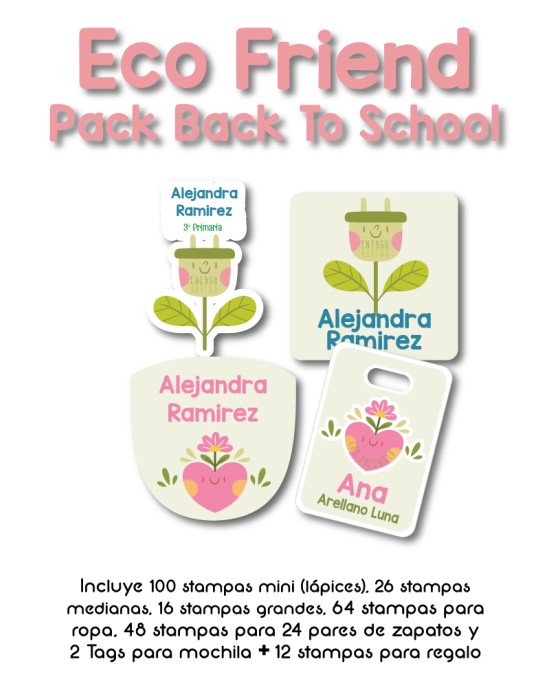 Pack Back to School Eco Friend-Pack Back To School