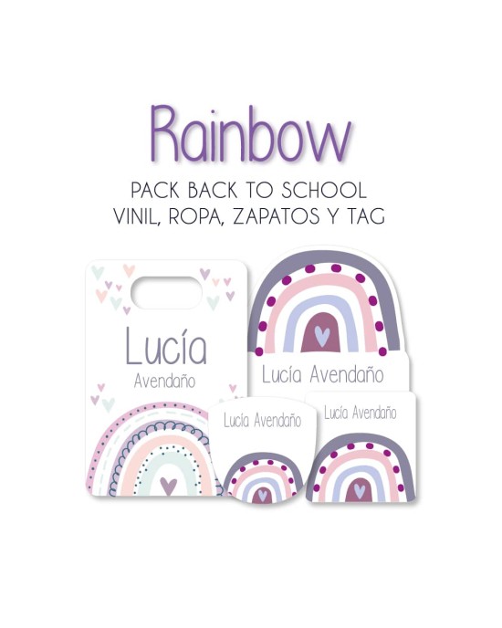 Pack Back to School Rainbow-Pack Back To School