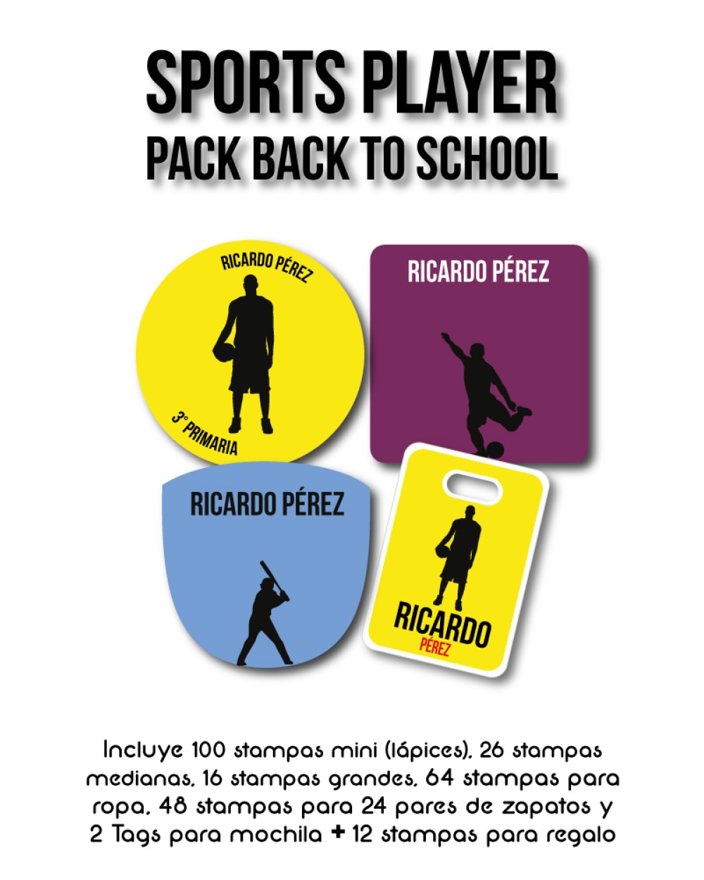 Pack Back to School Sports Player-Pack Back To School