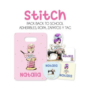 Pack Back to School Stitch