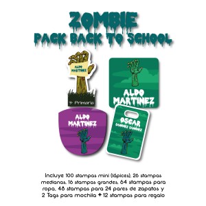 Pack Back to School Zombie