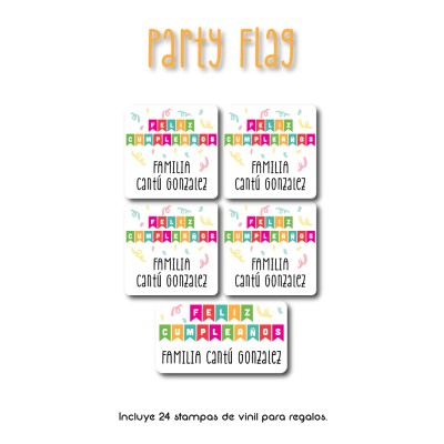 Regalo Party Flag Regalo Party Flag
