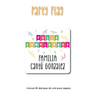 Regalo Party Flag