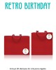 Paquete de etiquetas para Regalo Retro Birthday - Etiquetas Para Regalos