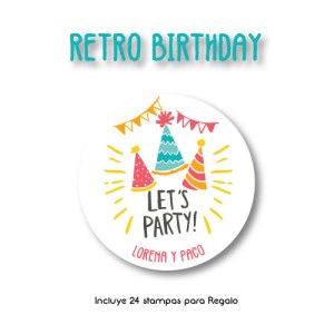 Regalo Retro Birthday Regalo Retro Birthday