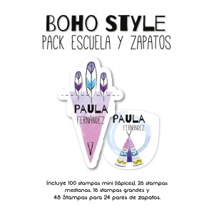 Pack Escuela y Zapatos Boho Style