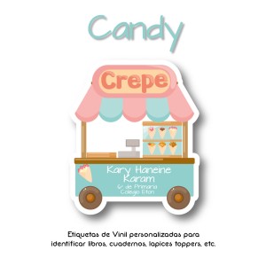 Escuela Adheribles Candy Escuela Adheribles Candy