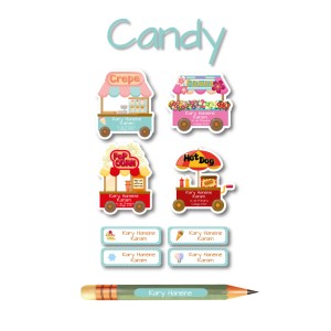 Escuela Adheribles Candy Escuela Adheribles Candy