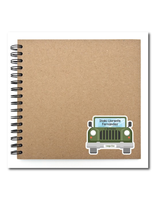 Escuela Adheribles Cars-Etiquetas Para Escuela