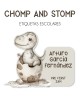 Escuela Adheribles Chomp and Stomp | Etiquetas Para Escuela