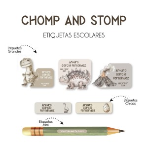 Pack Back to School Chomp and Stomp