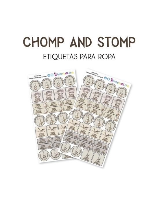 Pack Back to School Chomp and Stomp | Pack Back To School