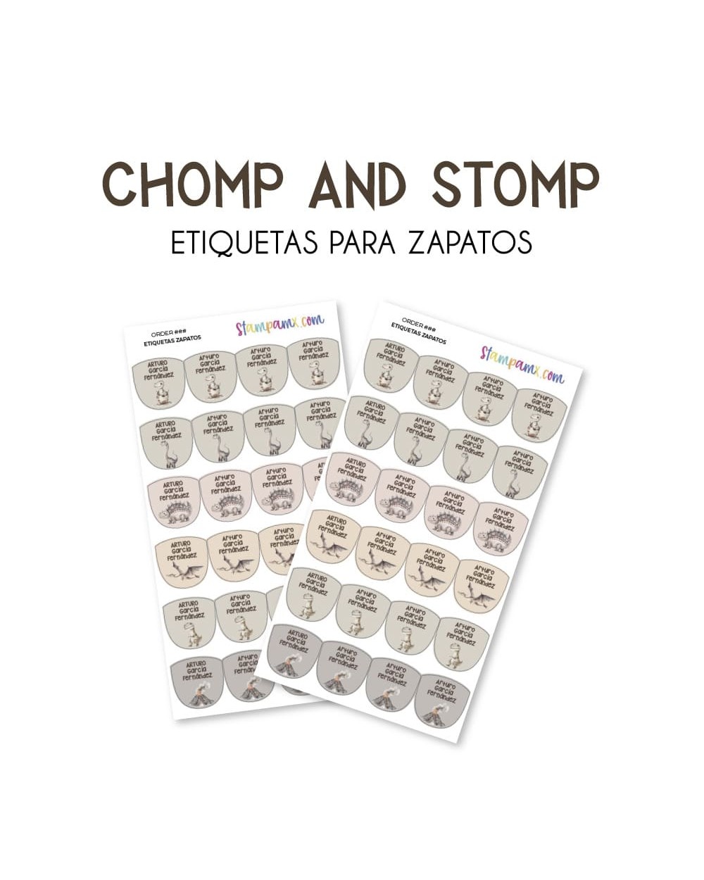 Pack Back to School Chomp and Stomp | Pack Back To School