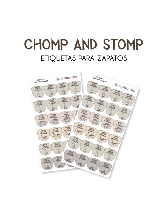 Pack Back to School Chomp and Stomp | Pack Back To School