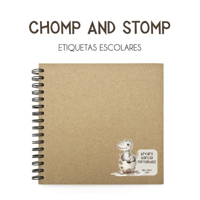 Escuela Adheribles Chomp and Stomp Escuela Adheribles Chomp and Stomp